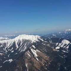 Flugwegposition um 14:24:23: Aufgenommen in der Nähe von Gemeinde Steinfeld, Steinfeld, Österreich in 2351 Meter